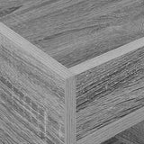 Tavolino Grigio Sonoma 40 x 40 x 56 cm Legno truciolato