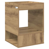 Tavolino Rovere artigianale 40 x 40 x 56 cm Legno truciolato