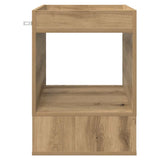 Tavolino Rovere artigianale 40 x 40 x 56 cm Legno truciolato