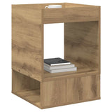 Tavolino Rovere artigianale 40 x 40 x 56 cm Legno truciolato