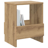 Scaffale per riviste 2 pz Rovere artigianale 35 x 30 x 45 cm
