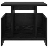 Supporto TV 2 pcs Rovere Nero 50 x 35 x 45 cm Legno truciolato