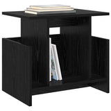 Supporto TV 2 pcs Rovere Nero 50 x 35 x 45 cm Legno truciolato
