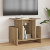 Supporto TV 2 pcs Rovere artigianale Legno truciolato