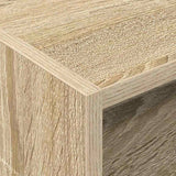 Mobile porta vinili Rovere Sonoma 78.5 x 35 x 45 cm