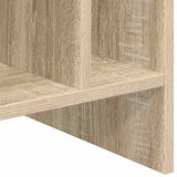 Mobile porta vinili Rovere Sonoma 78.5 x 35 x 45 cm