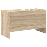 Mobile porta vinili Rovere Sonoma 78.5 x 35 x 45 cm