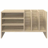 Mobile porta vinili Rovere Sonoma 78.5 x 35 x 45 cm