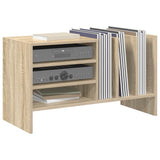 Mobile porta vinili Rovere Sonoma 78.5 x 35 x 45 cm