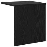 Tavolino Rovere Nero 37 x 32 x 40 cm Legno truciolato