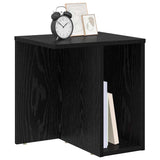Tavolino 2 pcs Rovere Nero 37 x 32 x 40 cm Legno truciolato
