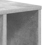 Tavolino Grigio cemento 37 x 32 x 40 cm Legno truciolato