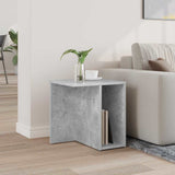 Tavolino Grigio cemento 37 x 32 x 40 cm Legno truciolato