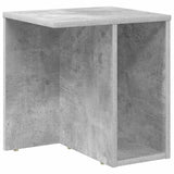 Tavolino Grigio cemento 37 x 32 x 40 cm Legno truciolato