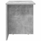 Tavolino Grigio cemento 37 x 32 x 40 cm Legno truciolato