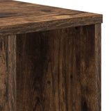 Tavolino 2 pcs Rovere fumé 37 x 32 x 40 cm Legno truciolato