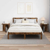 Tavolino 2 pcs Rovere fumé 37 x 32 x 40 cm Legno truciolato