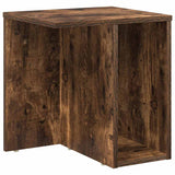 Tavolino 2 pcs Rovere fumé 37 x 32 x 40 cm Legno truciolato