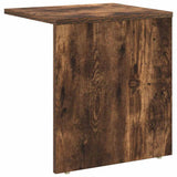 Tavolino 2 pcs Rovere fumé 37 x 32 x 40 cm Legno truciolato