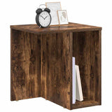 Tavolino 2 pcs Rovere fumé 37 x 32 x 40 cm Legno truciolato
