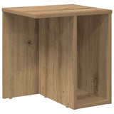Tavolino 2 pz Rovere artigianale 37 x 32 x 40 cm