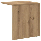 Tavolino 2 pz Rovere artigianale 37 x 32 x 40 cm