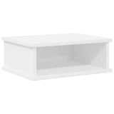 Comodino 2 pcs Bianco 40 x 31 x 15 cm Legno truciolato