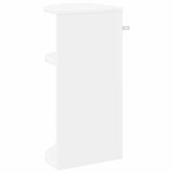 Tavolino Bianco 29,6 x 29,6 x 60 cm Legno truciolato