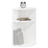 Tavolino Bianco Lucido 29,6 x 29,6 x 60 cm Legno truciolato