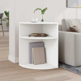 Tavolino Bianco 39,7 x 39,7 x 60 cm Legno truciolato