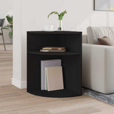 Tavolino Nero 39,7 x 39,7 x 60 cm Legno truciolato
