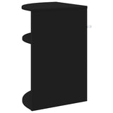 Tavolino Nero 39,7 x 39,7 x 60 cm Legno truciolato