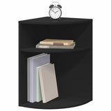 Tavolino Nero 39,7 x 39,7 x 60 cm Legno truciolato