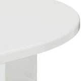 Tavolino Bianco Lucido 39,7 x 39,7 x 60 cm Legno truciolato
