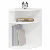 Tavolino Bianco Lucido 39,7 x 39,7 x 60 cm Legno truciolato