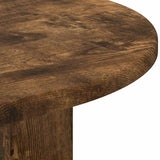 Tavolino Rovere fumé 39,7 x 39,7 x 60 cm Legno truciolato