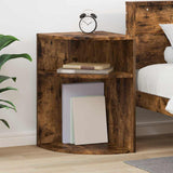 Tavolino Rovere fumé 39,7 x 39,7 x 60 cm Legno truciolato