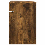 Tavolino Rovere fumé 39,7 x 39,7 x 60 cm Legno truciolato