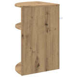 Tavolino Rovere artigianale 39,7 x 39,7 x 60 cm