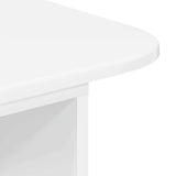 Tavolo consolle Bianco Lucido 93 x 40 x 75 cm Legno truciolato