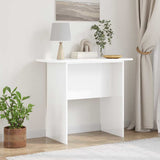 Tavolo consolle Bianco Lucido 93 x 40 x 75 cm Legno truciolato