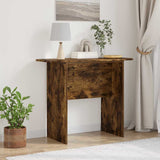 Tavolo consolle Rovere fumé 93 x 40 x 75 cm Legno truciolato