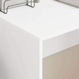 Scrivania Bianco 109 x 50 x 78 cm Legno truciolato