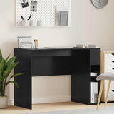 Scrivania Rovere Nero 109 x 50 x 78 cm Legno truciolato