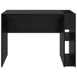Scrivania Rovere Nero 109 x 50 x 78 cm Legno truciolato