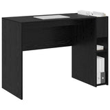 Scrivania Rovere Nero 109 x 50 x 78 cm Legno truciolato