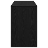 Scrivania Rovere Nero 109 x 50 x 78 cm Legno truciolato