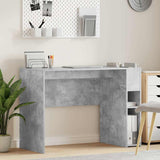 Scrivania Grigio cemento 109 x 50 x 78 cm Legno truciolato