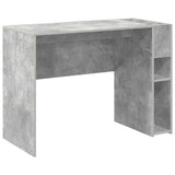 Scrivania Grigio cemento 109 x 50 x 78 cm Legno truciolato
