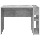 Scrivania Grigio cemento 109 x 50 x 78 cm Legno truciolato